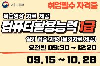 컴퓨터활용능력 1급 (실기)